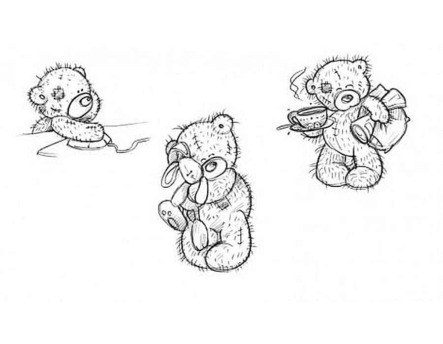 Три маленьких медвежонка