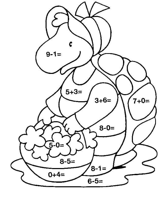 Черепаха с цветами раскраска с примерами