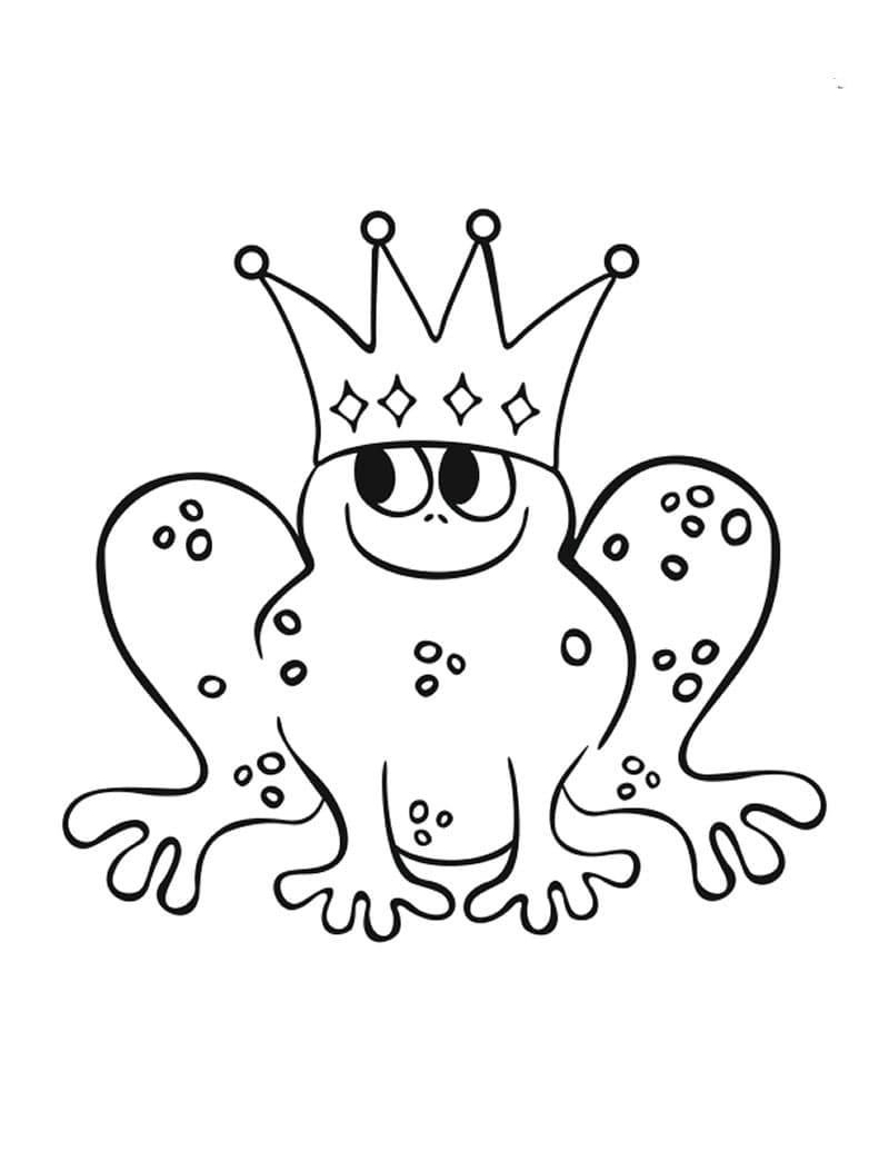 Лягушка с короной