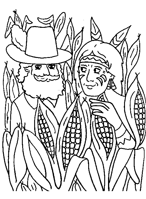 Дедушка бабушка и кукуруза