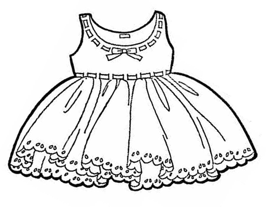 Платье широкое