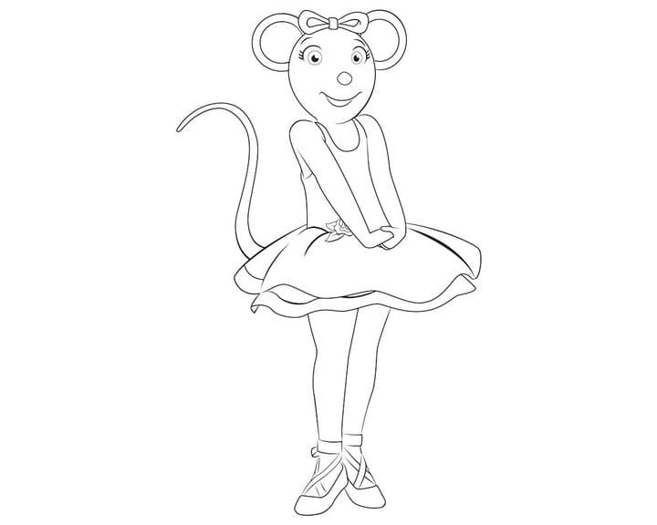 Мышка балерина