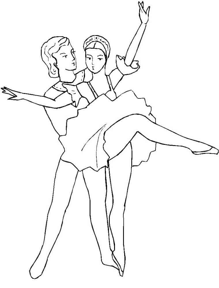 Танцовщик и балерина
