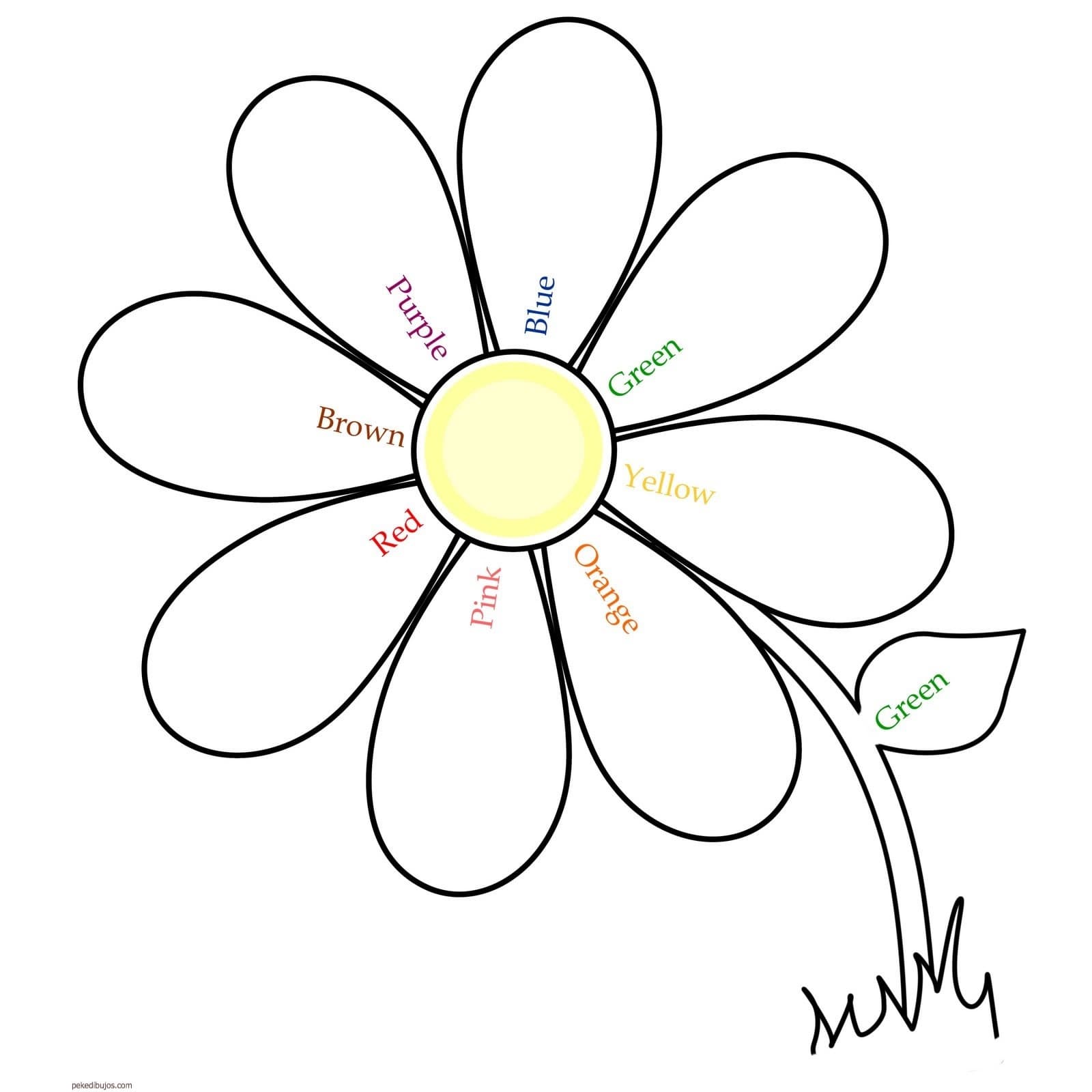 Цветик семицветик раскраска для ребенка