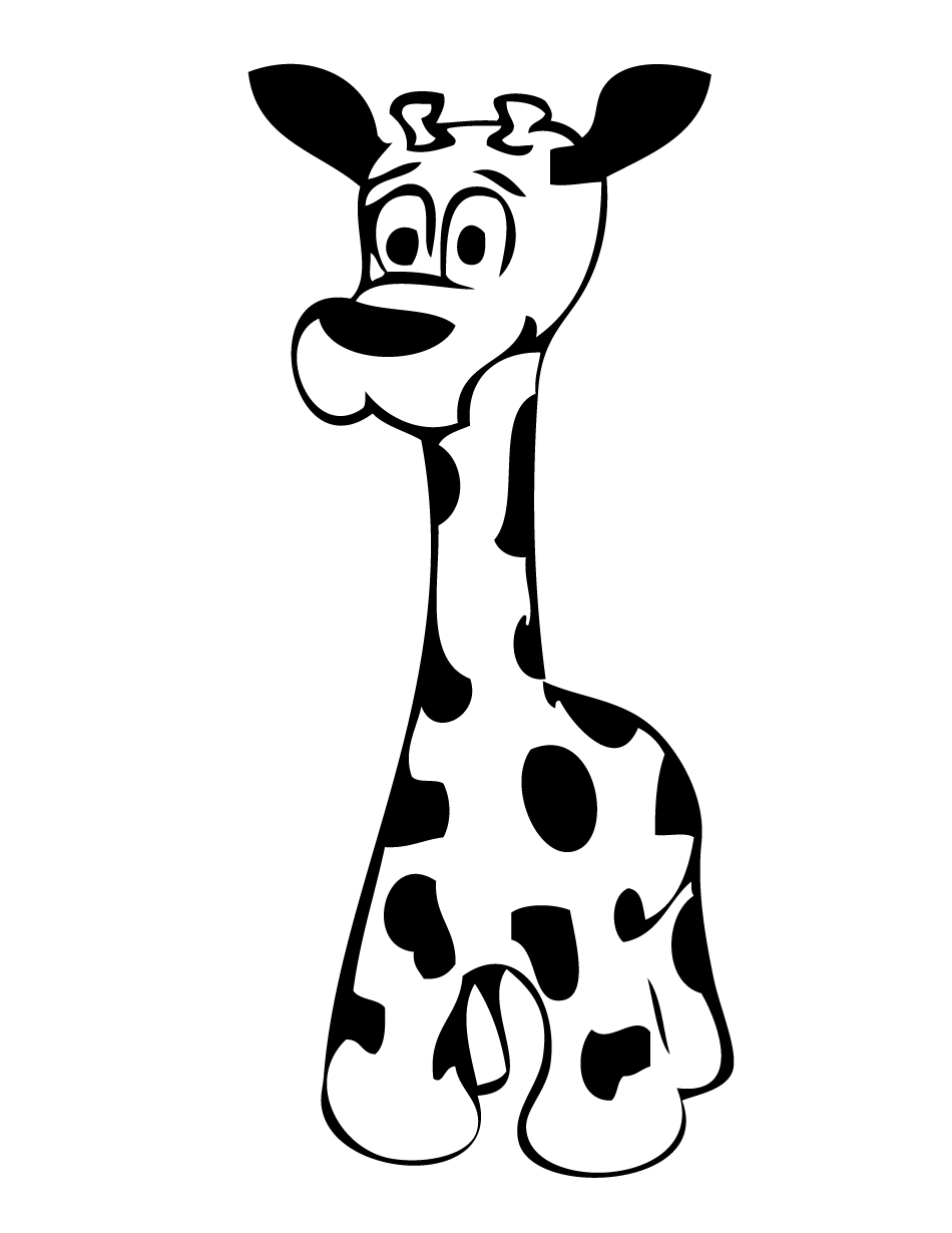 Жираф пятнистый