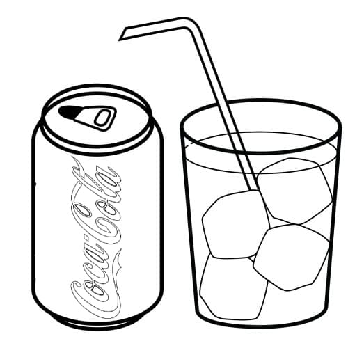 Кока кола и лед