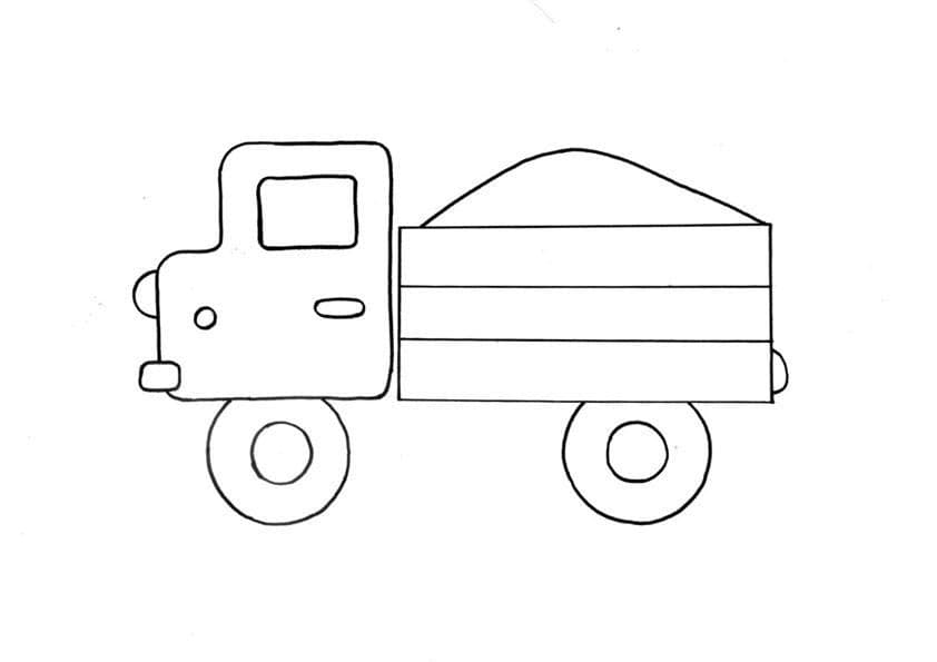 Картинка миниатюрный грузовичок