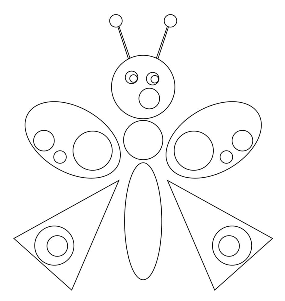 Бабочка картинка для вырезания
