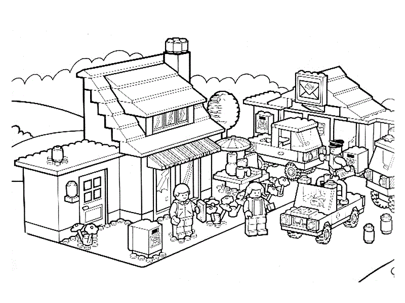 Лего дом