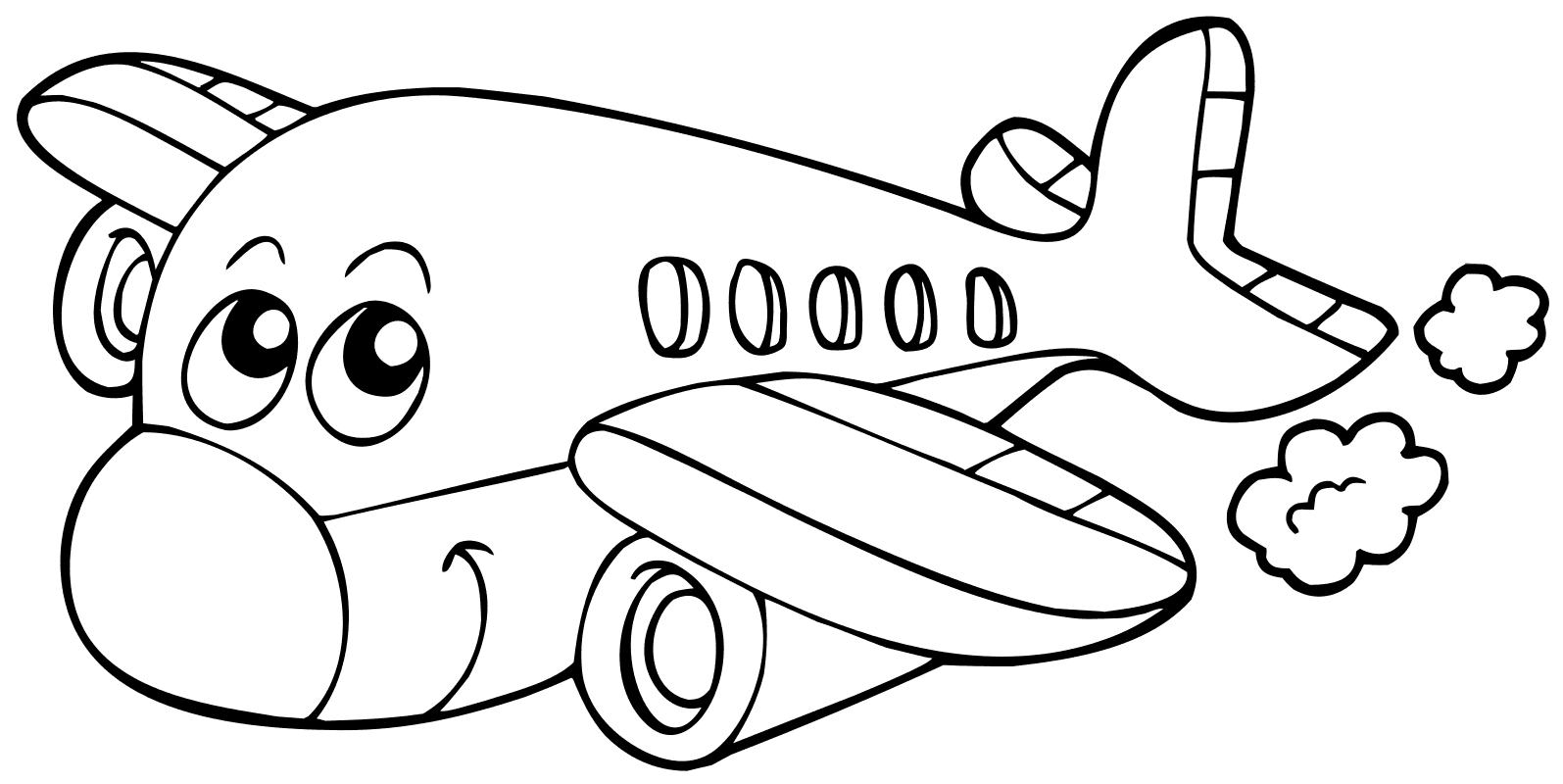 Самолет с глазами
