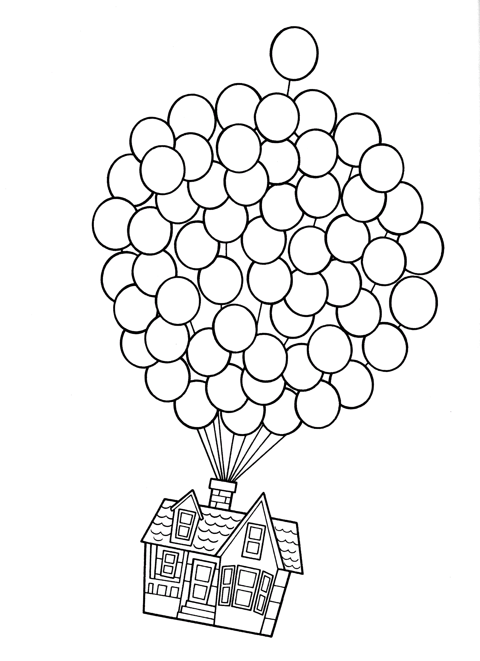 Дом на воздушных шарах