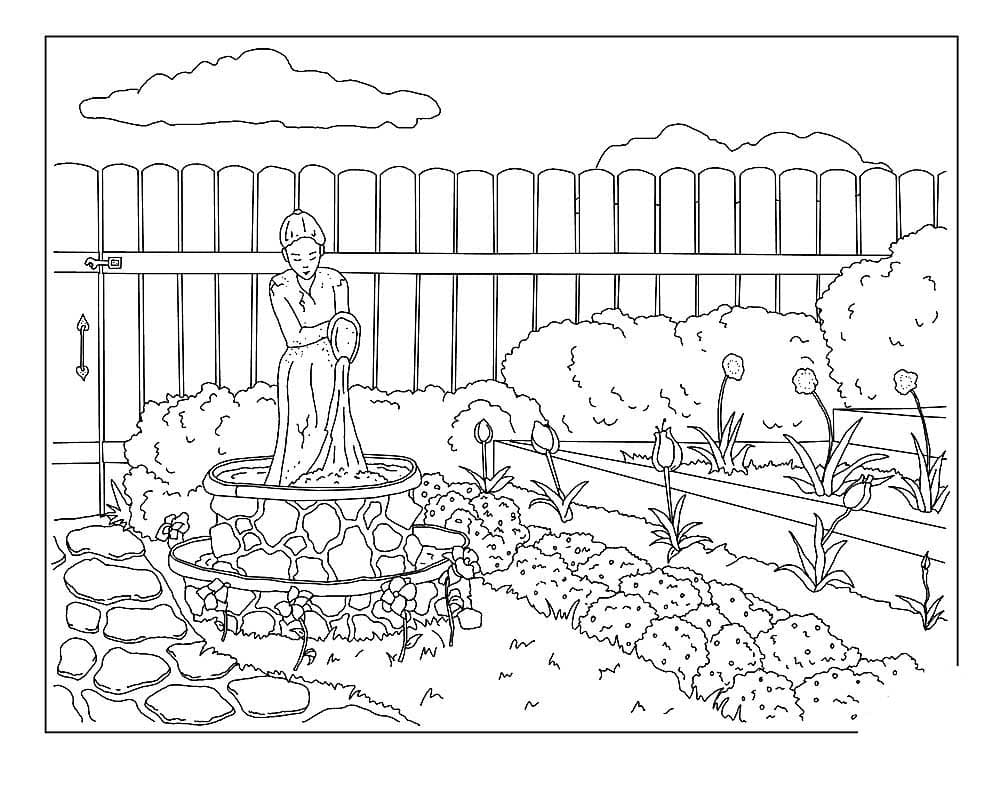 Сад и огород. Раскраска (335436)