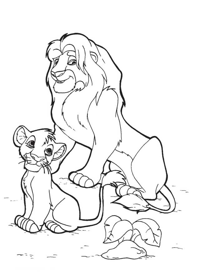 Король лев и Симба