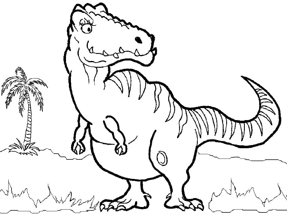 Динозавр из ледникового периода