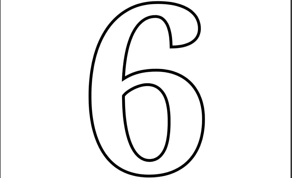 Цифра 6
