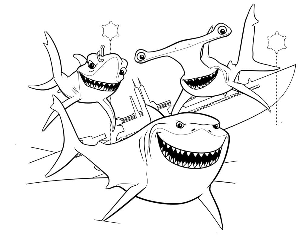 Разные акулы