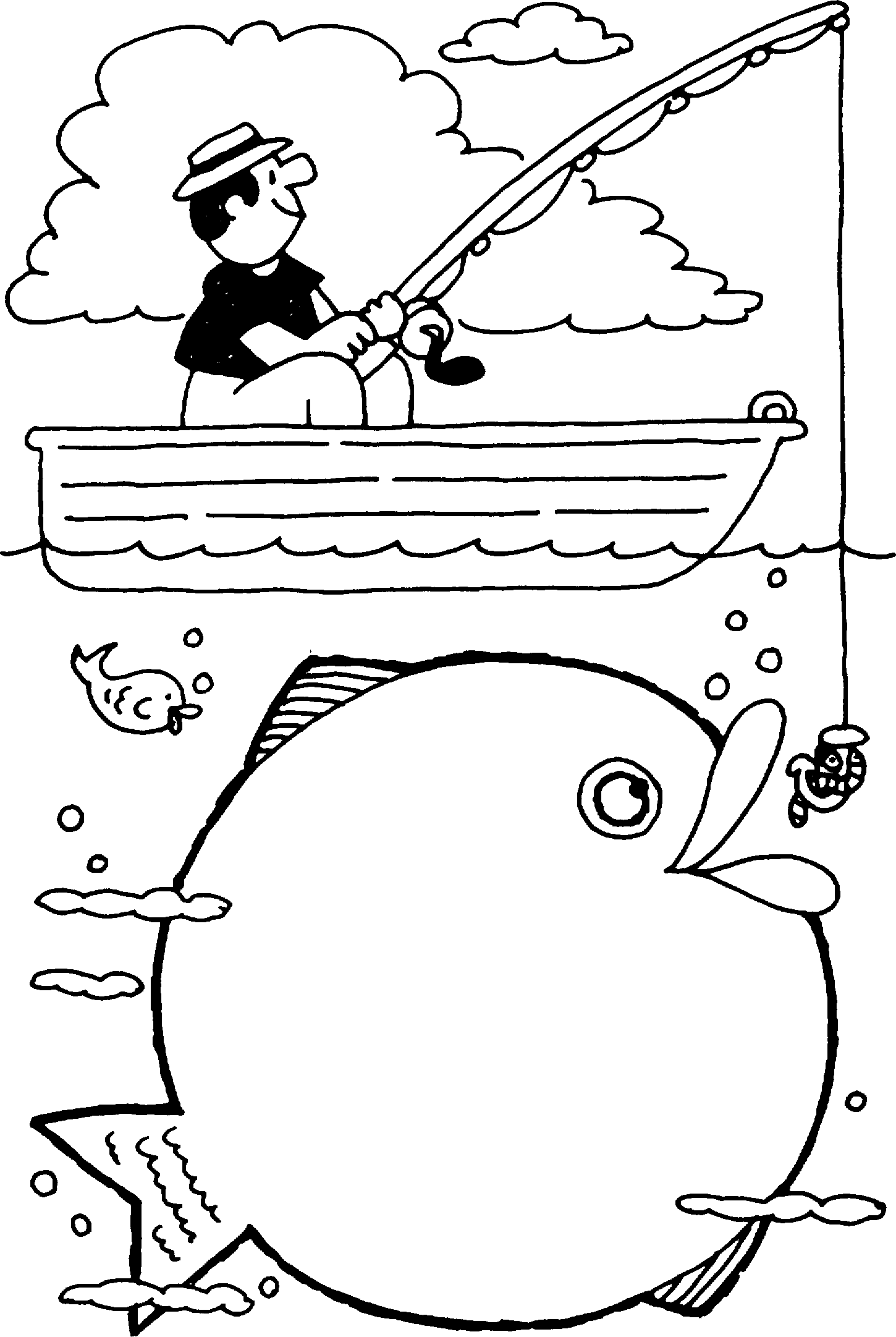 Рисунки к Сказке о рыбаке и рыбке