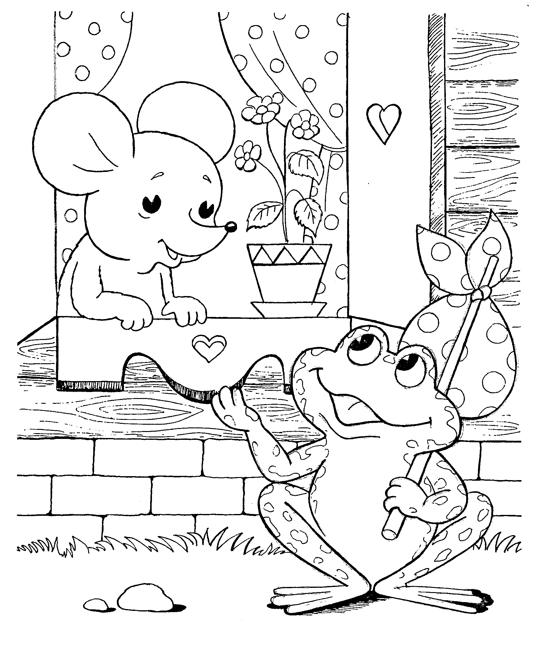 Мышка норушка и лягушка квакушка