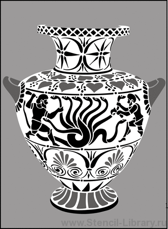 Греческие вазы рисунки - 58 фото