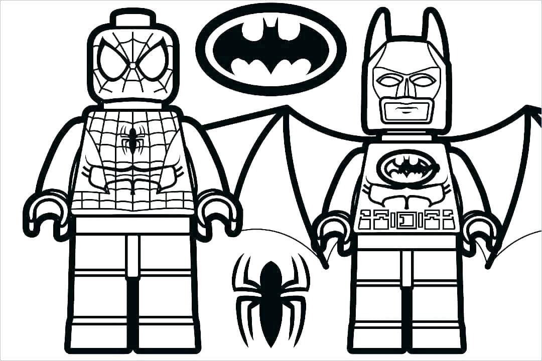Ёэтмен и человек паук лего