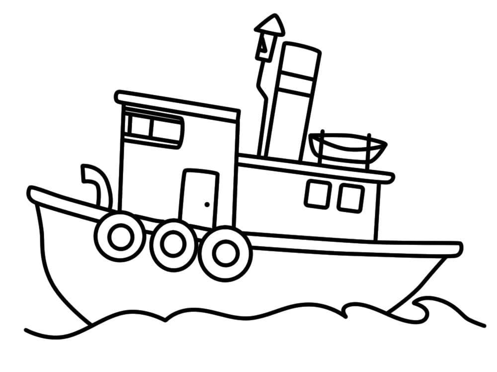 Корабль с тремя спасательными кругами