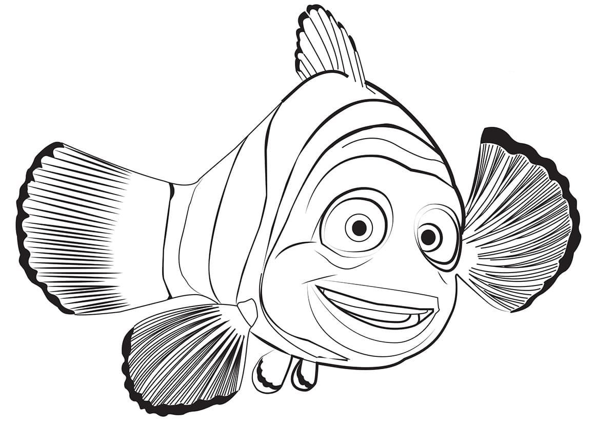 Рыба из мультфильма