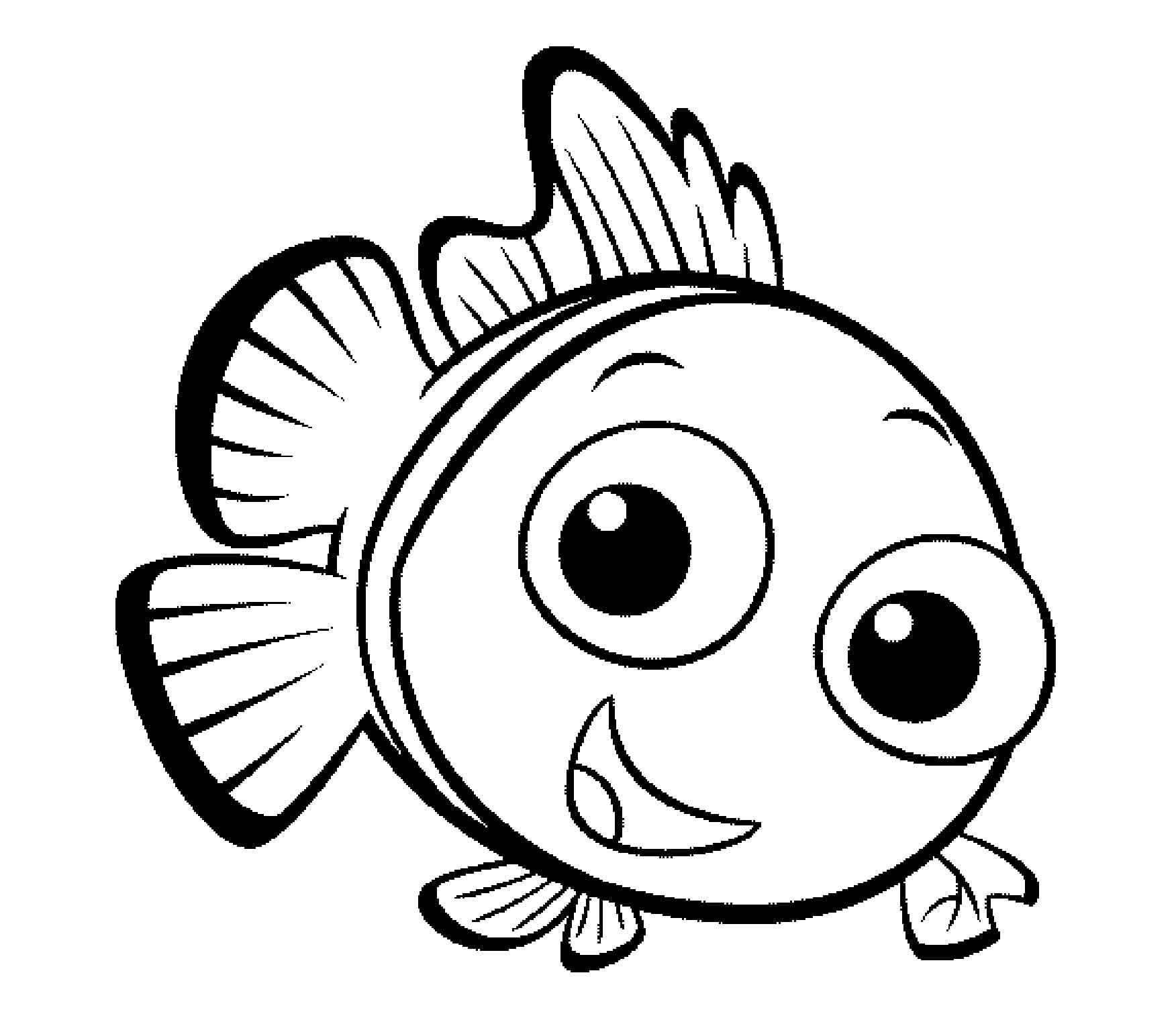 Рыбка с большими глазами