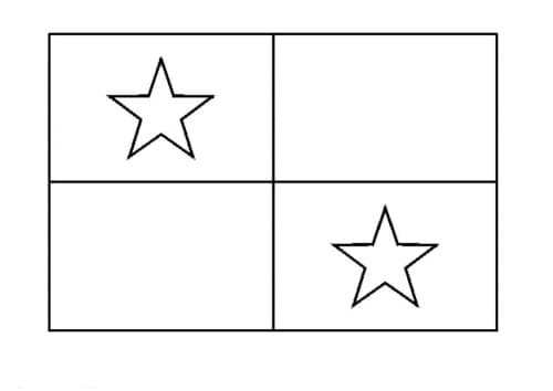 Флаг с двумя звездами