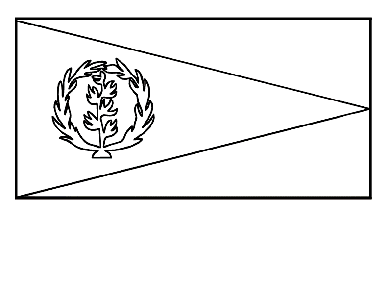 Флаг с венком