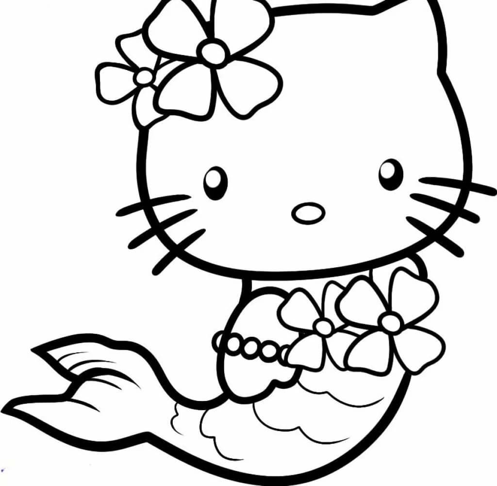 Раскраски Хелло Китти - распечатать Hello Kitty бесплатно - В мире сказки!