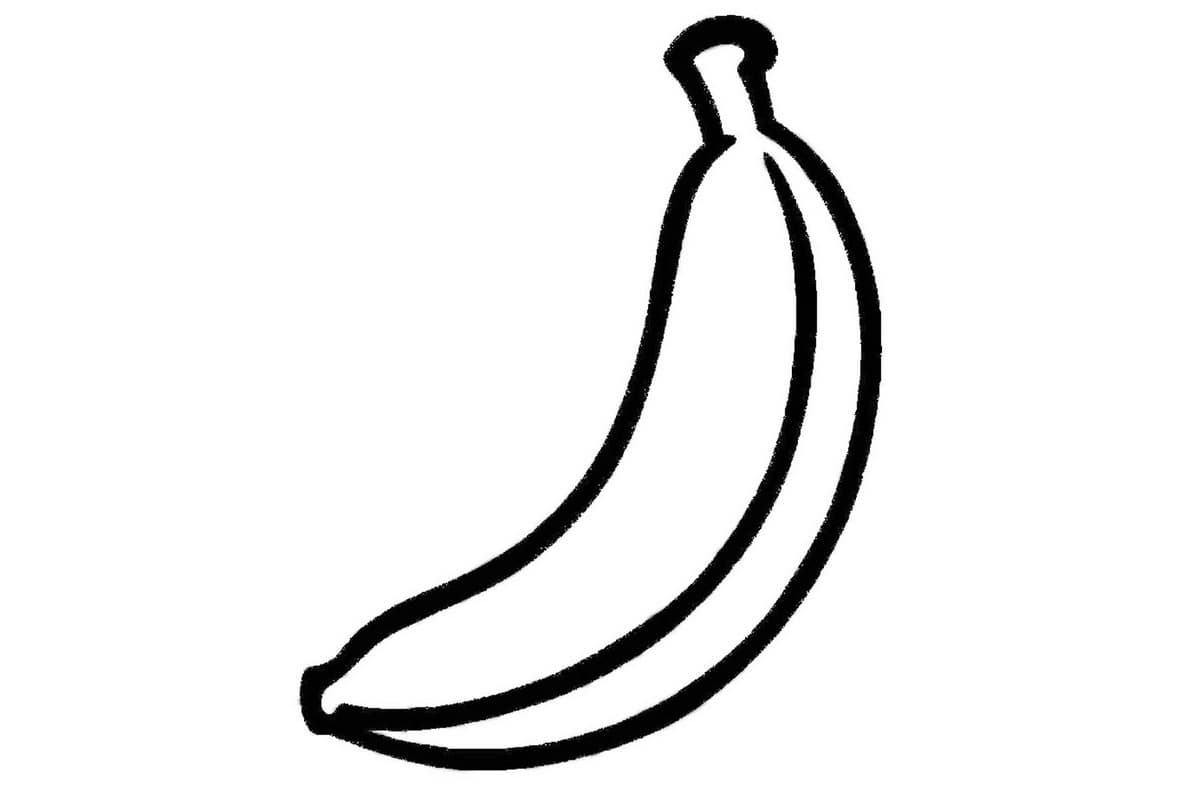 Раскраска связка бананов. Раскраска Раскраска связка бананов распечатать. Раскраска.