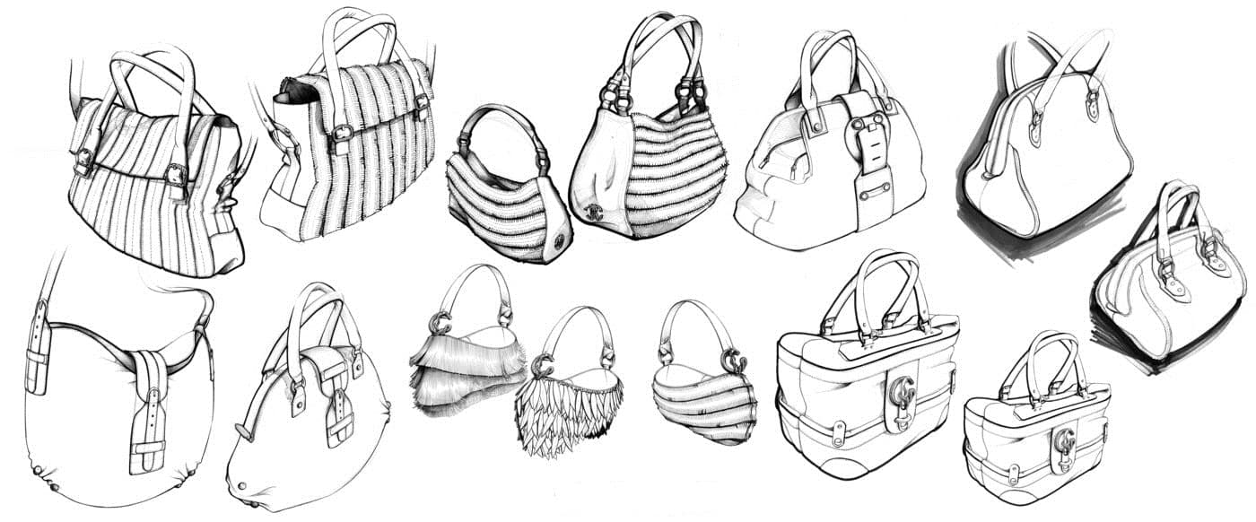 Виды женских сумок