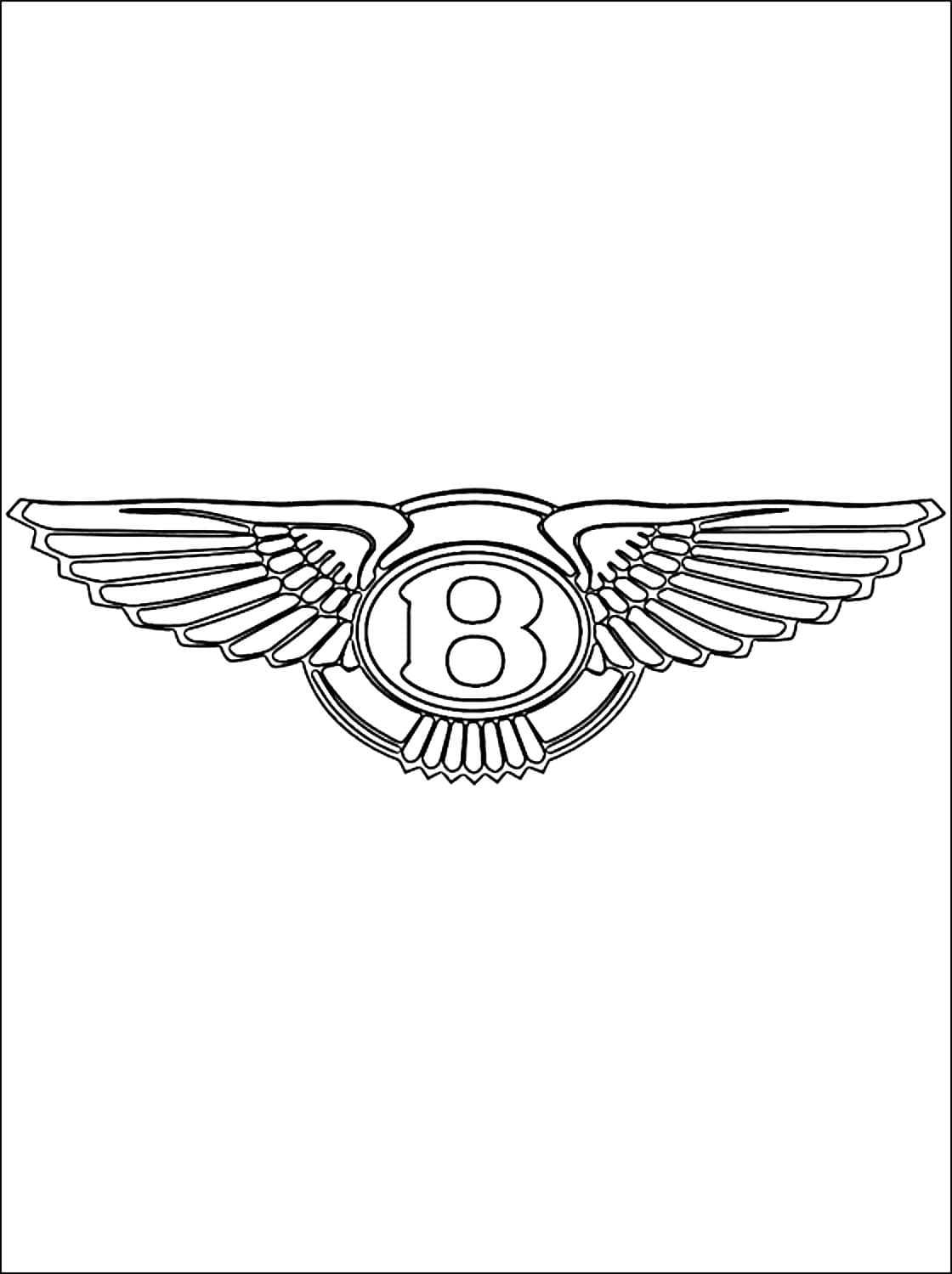 Логотип Бентли