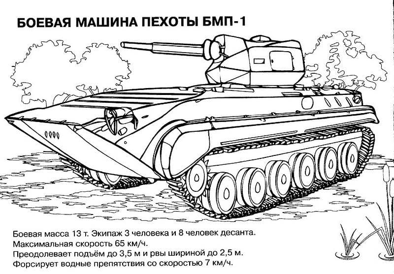Ёоевая машина пехоты БМП-1
