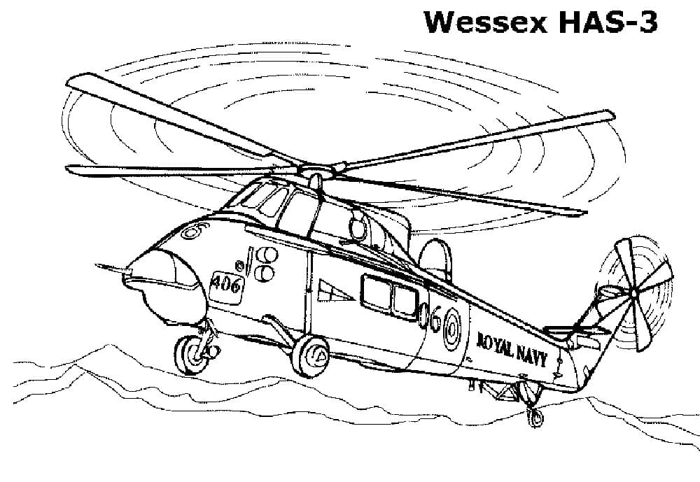 Вертолет Wessex HAS-3