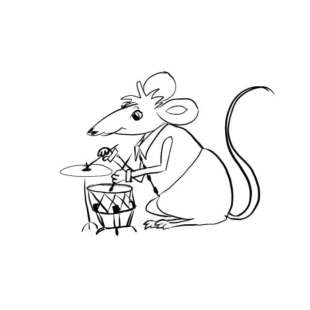 Мышка и барабан