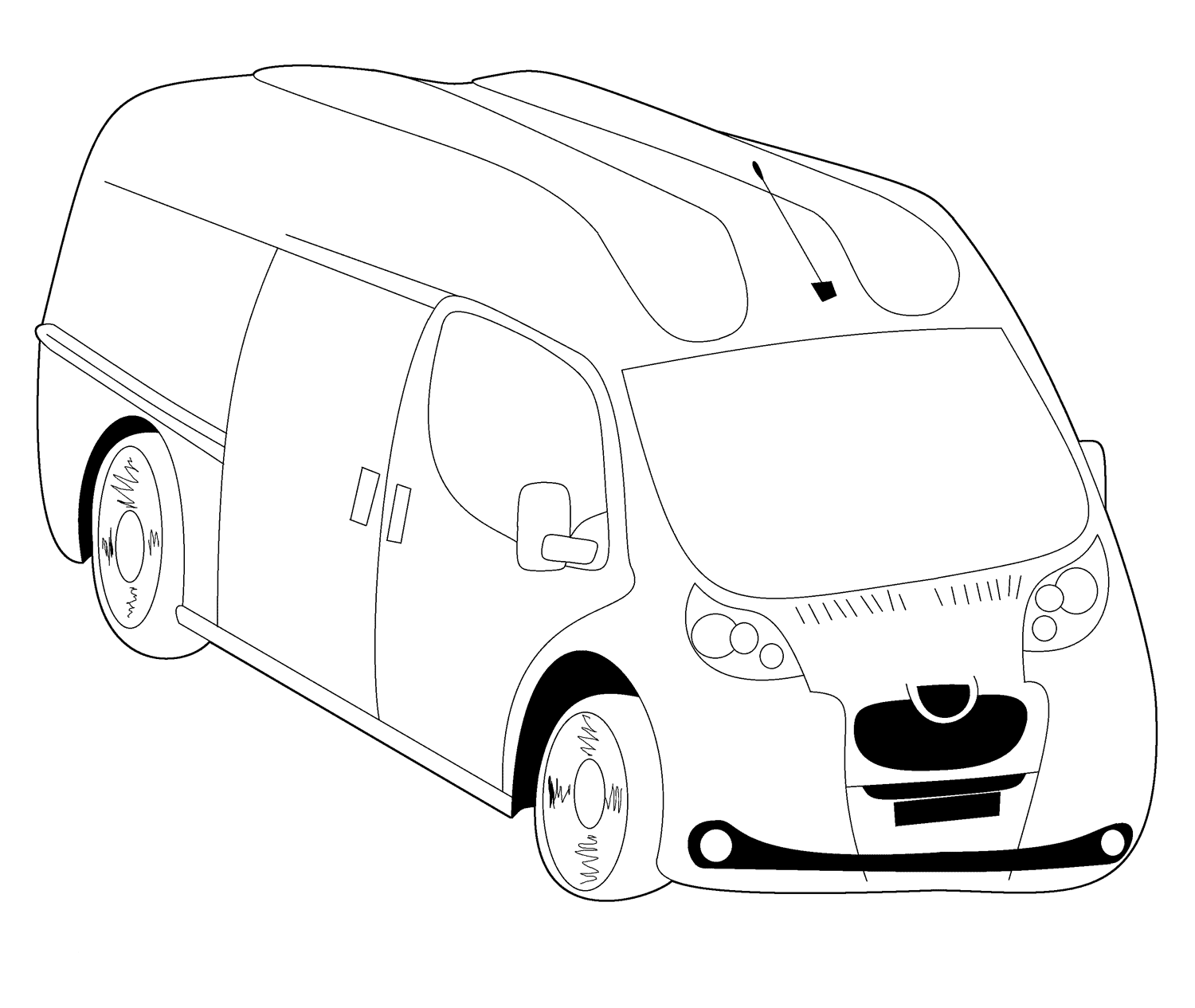 Картинка фургон