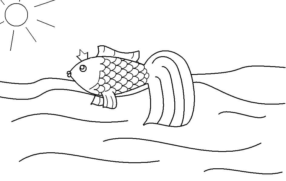 Картинка золотая рыбка