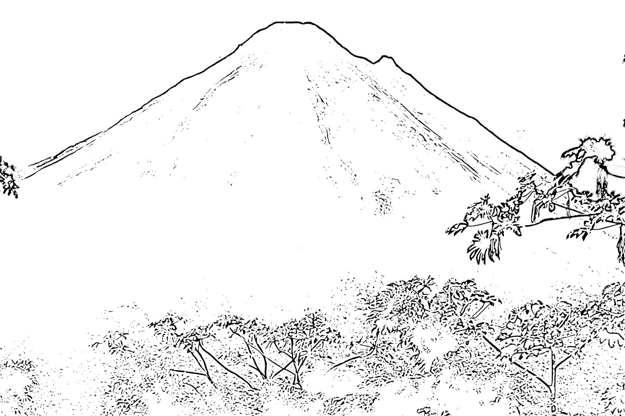 Раскраска лава лава а4. Раскраска горы. Вулкан раскраска. Раскраска природа горы. Горы раскраска для детей.