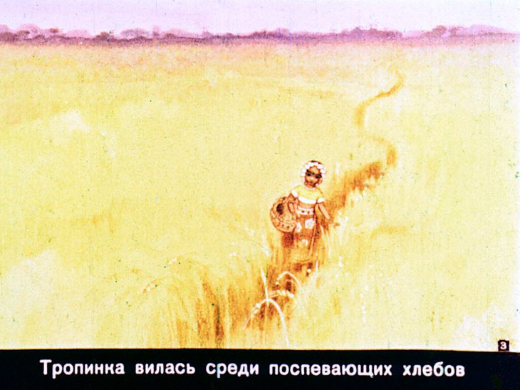 Смотреть диафильм Девочка и тигр