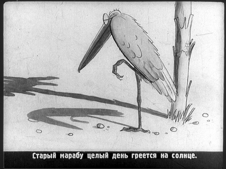 Смотреть диафильм Как крокодил дикобраза проглотил