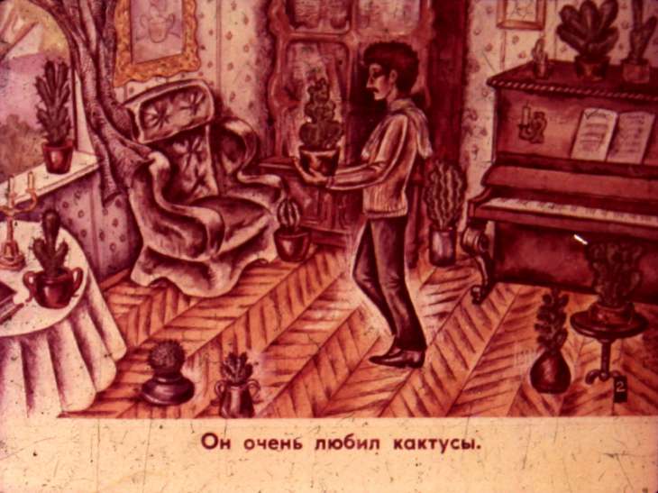 Смотреть диафильм Кактус. Часть 1