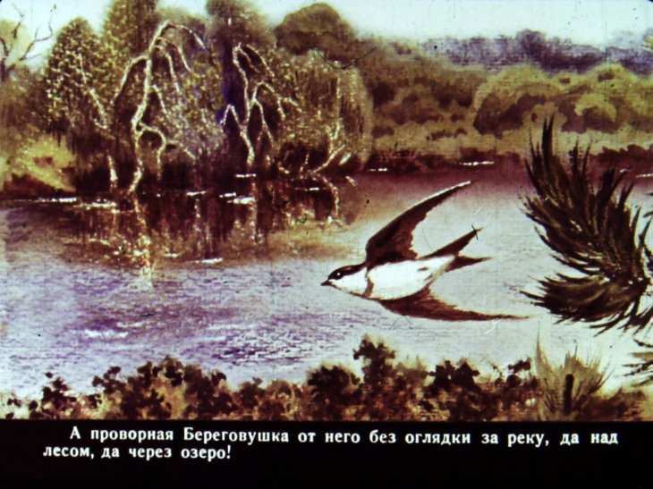 Смотреть диафильм Лесные домишки