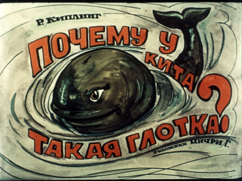 Смотреть диафильм Почему у кита такая глотка?