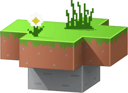 Блок с травой майнкрафт пнг