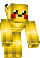 Пикачу в майнкрафте скин