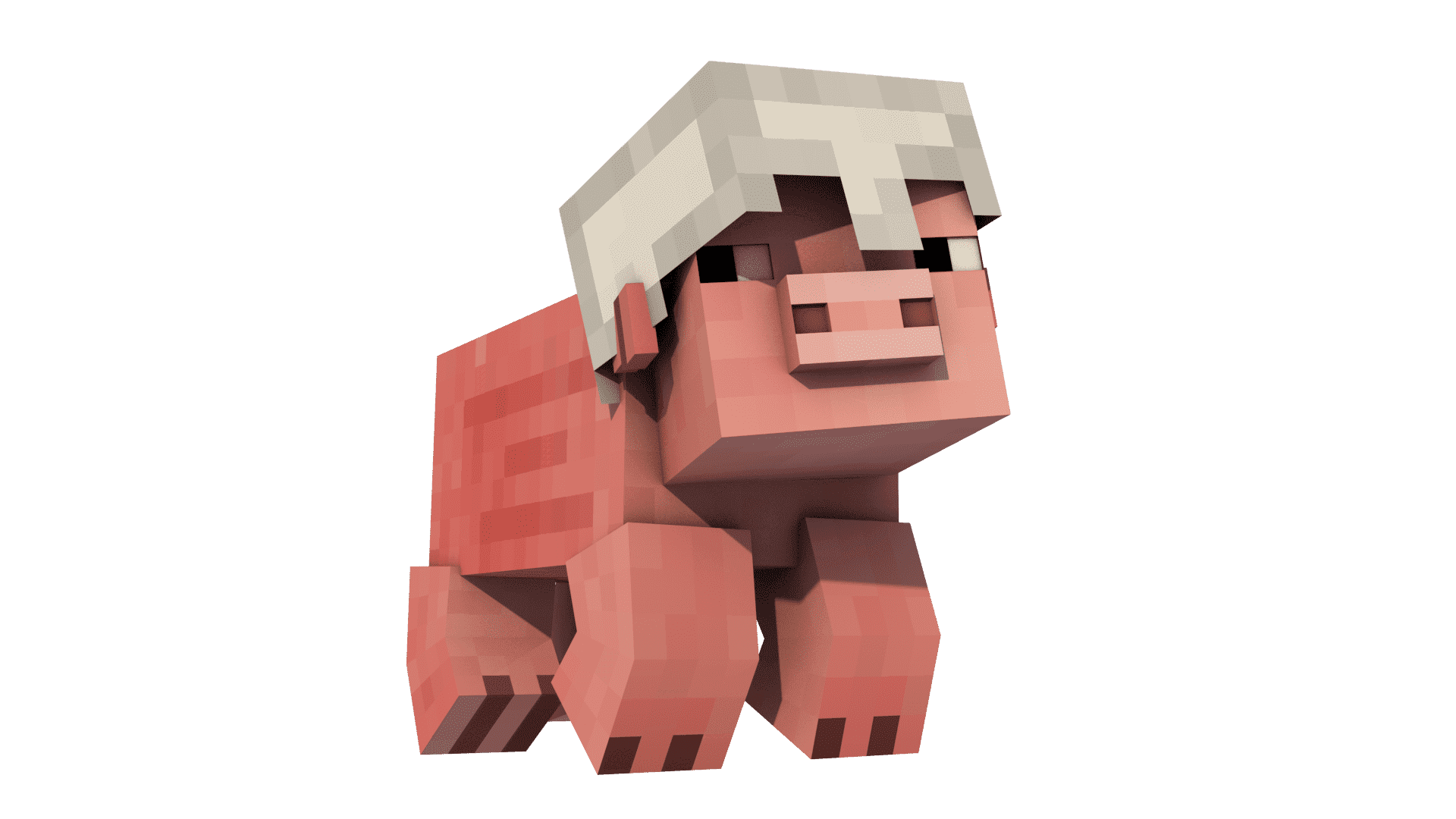 Свинья майнкрафт скачать картинку