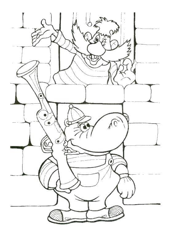 Раскраска бармалей