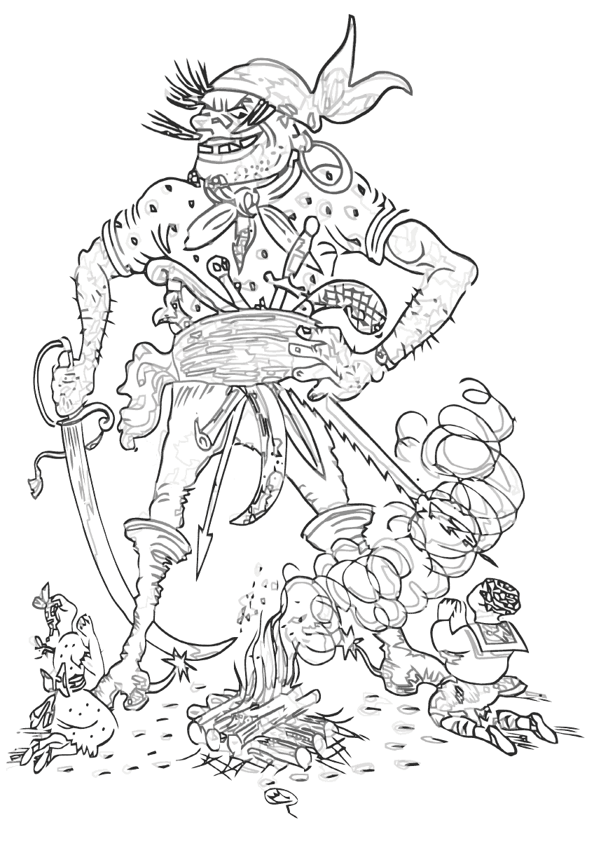 Злодей бармалей