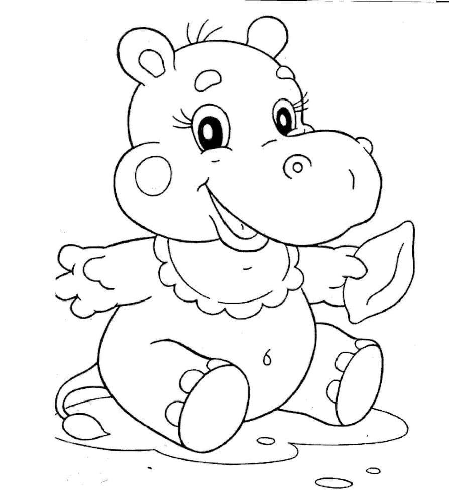 Маленький бегемотик